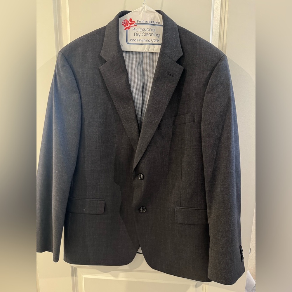 NWOT Tommy Hilfiger Charcoal Gray Blazer